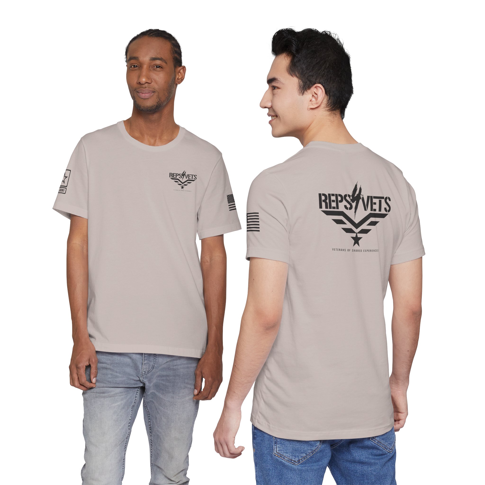 Reps4Vets Jersey Short Sleeve US Army Tee - Image 20