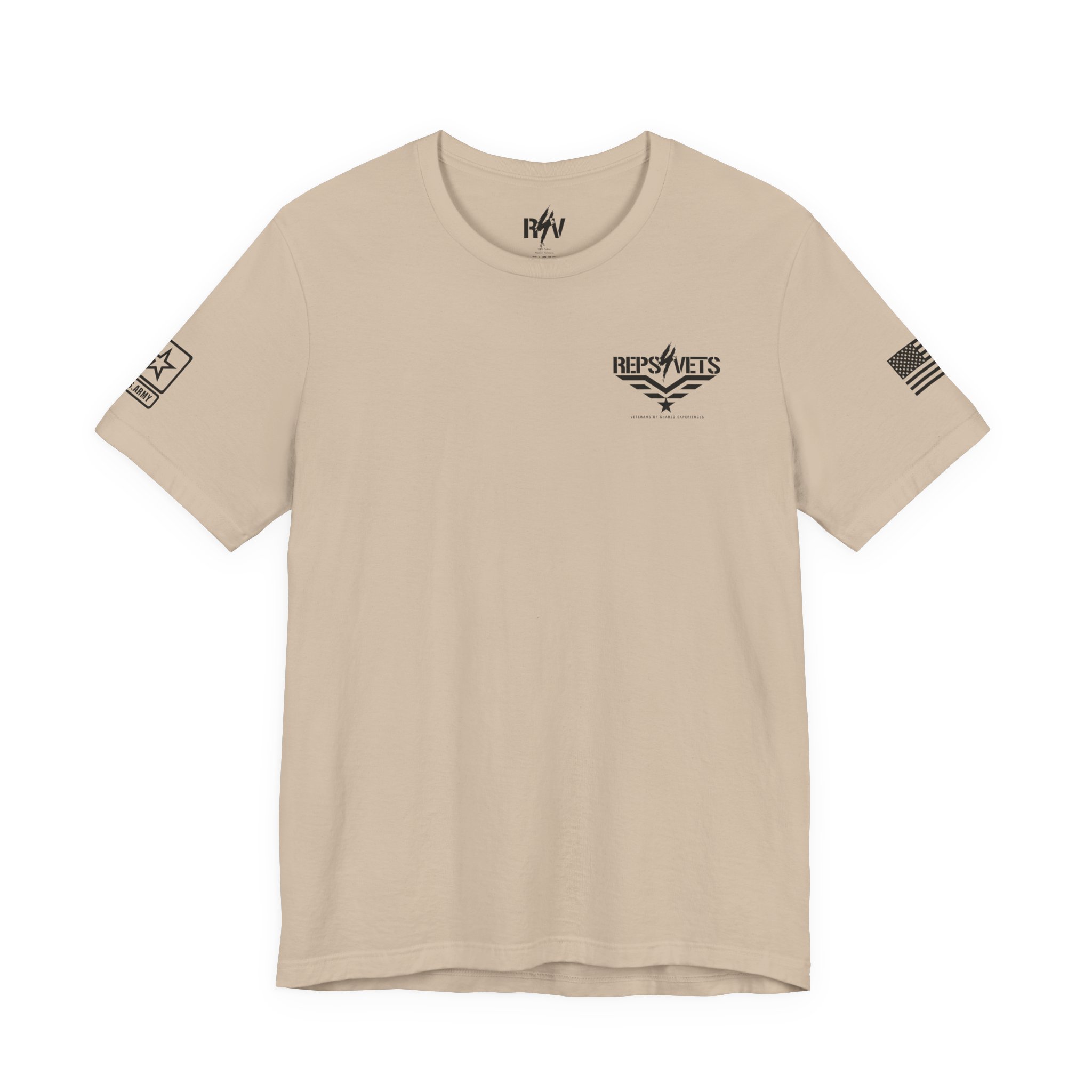 Reps4Vets Jersey Short Sleeve US Army Tee - Image 25