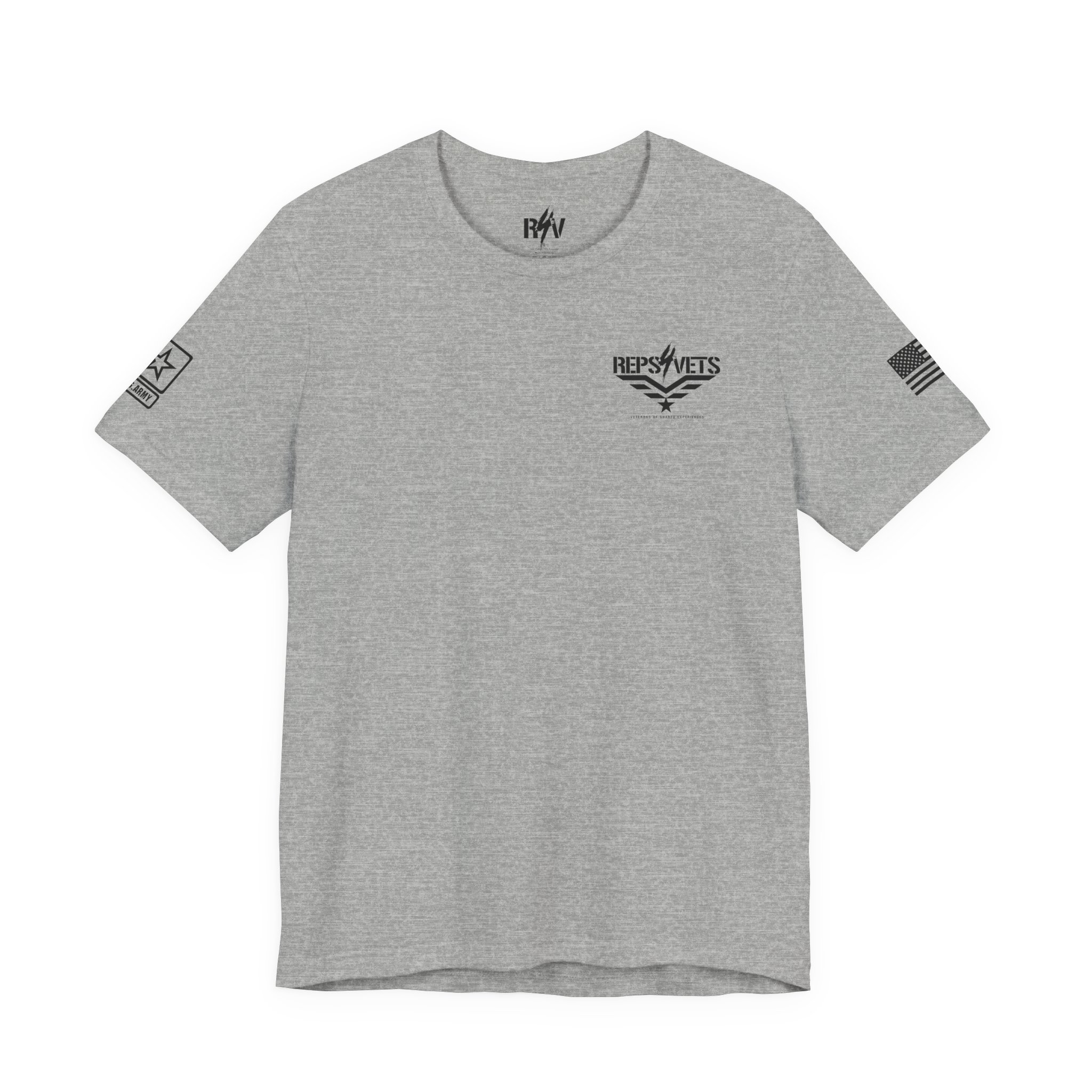 Reps4Vets Jersey Short Sleeve US Army Tee