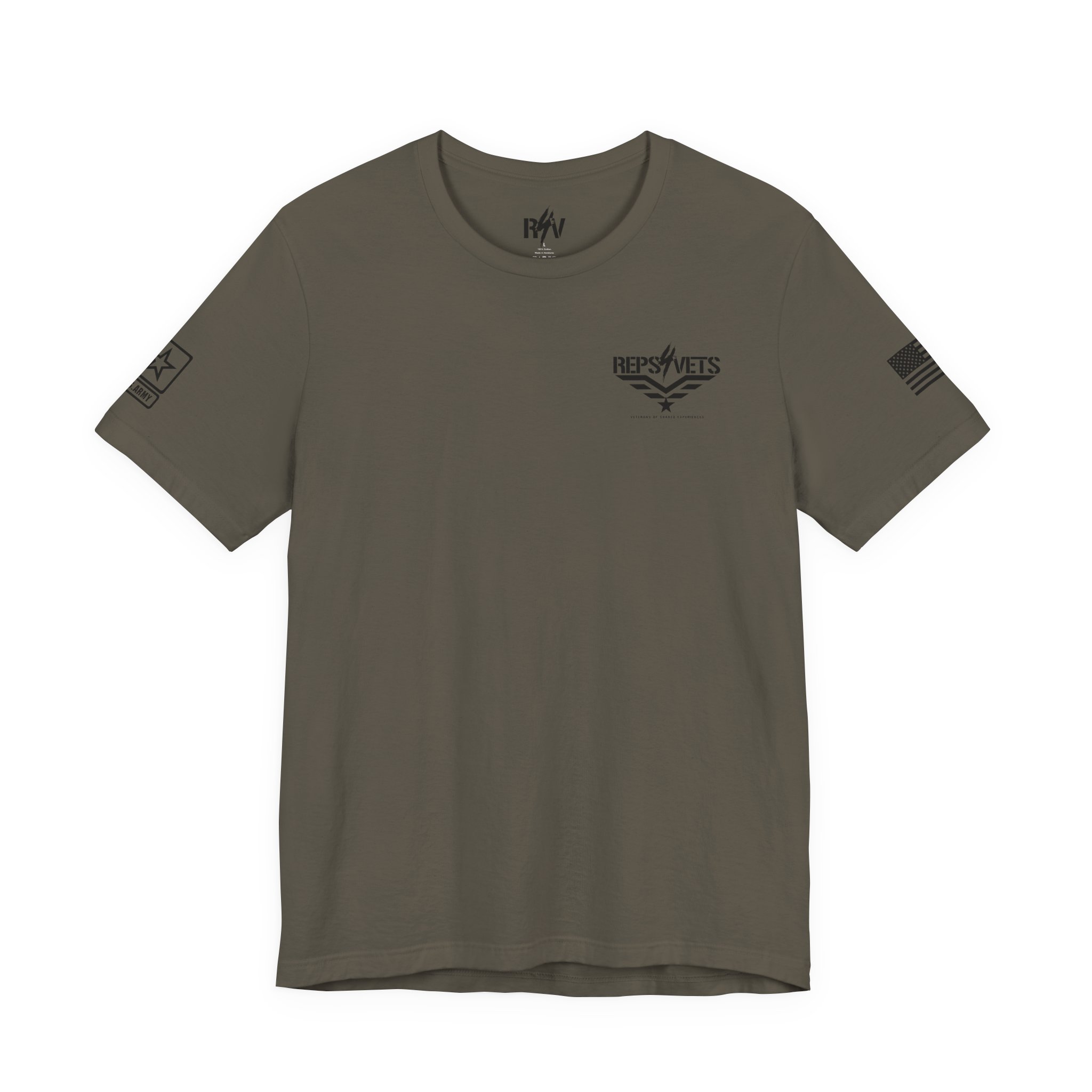 Reps4Vets Jersey Short Sleeve US Army Tee - Image 9